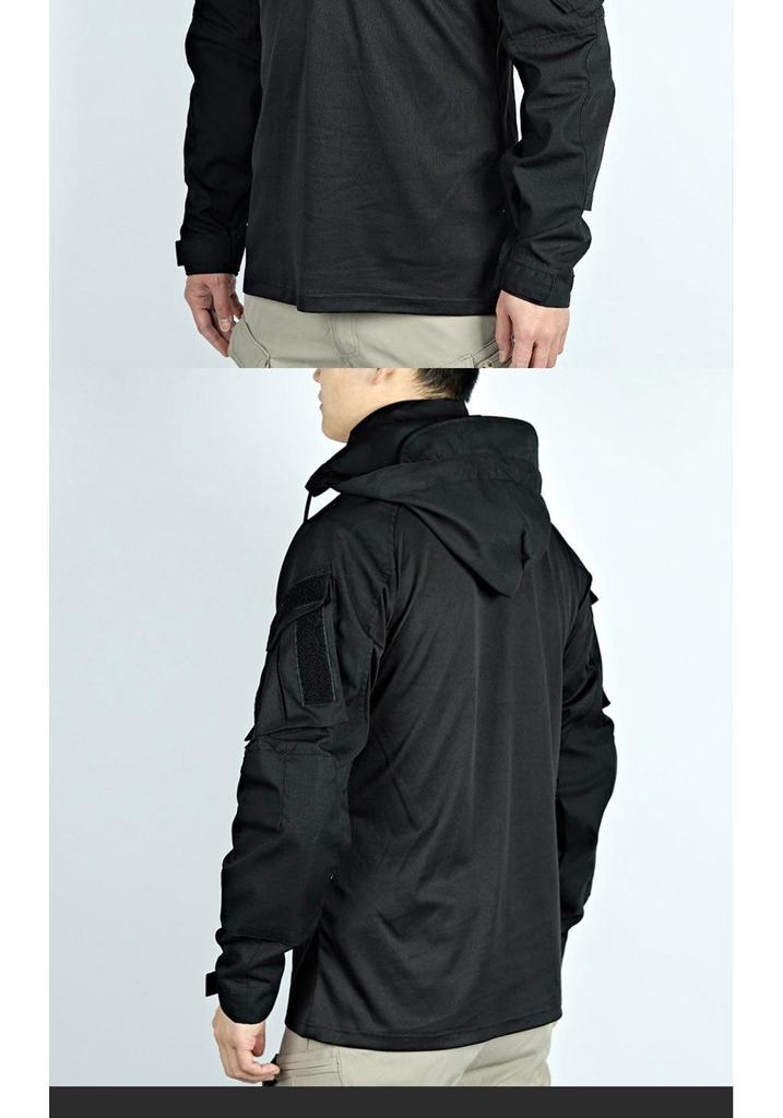 New Strike II Camouflage Frog Suit: Breathable, Long Sleeve, Multi-Pocket Outdoor Military Clothing, Plus Size