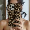 Europe and the United States Hot-selling Sexy Leopard Print iPhone Mobile Phone Case Apple 11promax Light and Thin All-inclusive Film Hard Case