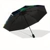 1pc Dragon Fantasy Automatic Opening and Closing Umbrella - Small Umbrella Suitable for Various Occasions A034