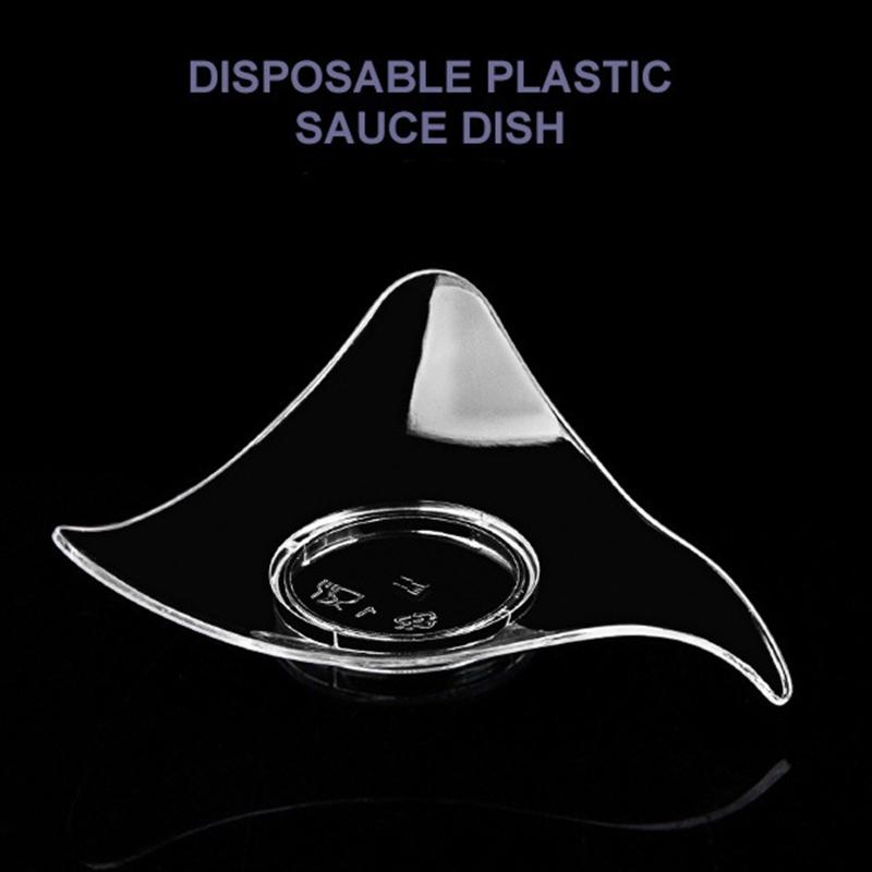 24 Pieces Disposable Plastic Serving Bowls Clear Plastic Bowls Salad Bar Buffet Containers Small Serving Bowls for Candy