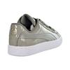 (WMNS) PUMA Basket Heart Patent Silver/Grey Women's 363073-12