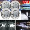 Rundes LED-Licht mit 75 mm Durchmesser für Marineyachten 12/24V Kabinen-Deckleuchten