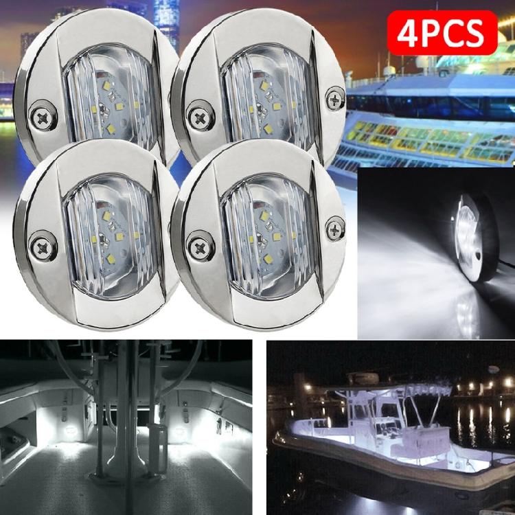 Rundes LED-Licht mit 75 mm Durchmesser für Marineyachten 12/24V Kabinen-Deckleuchten