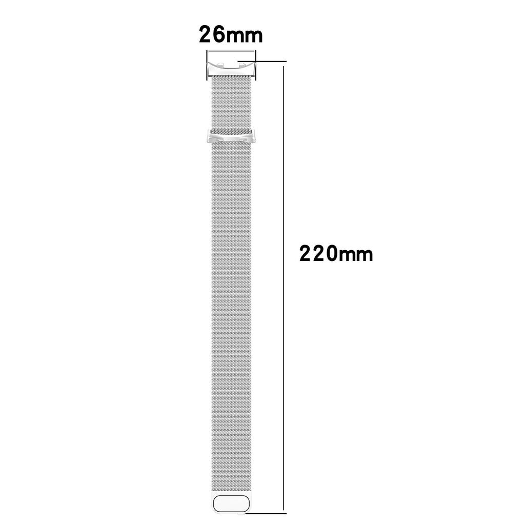 Für Honor Watch Fit Elegant Edition/Vitality Edition Uhrenarmband Mailänder Magnetisches Metallarmband