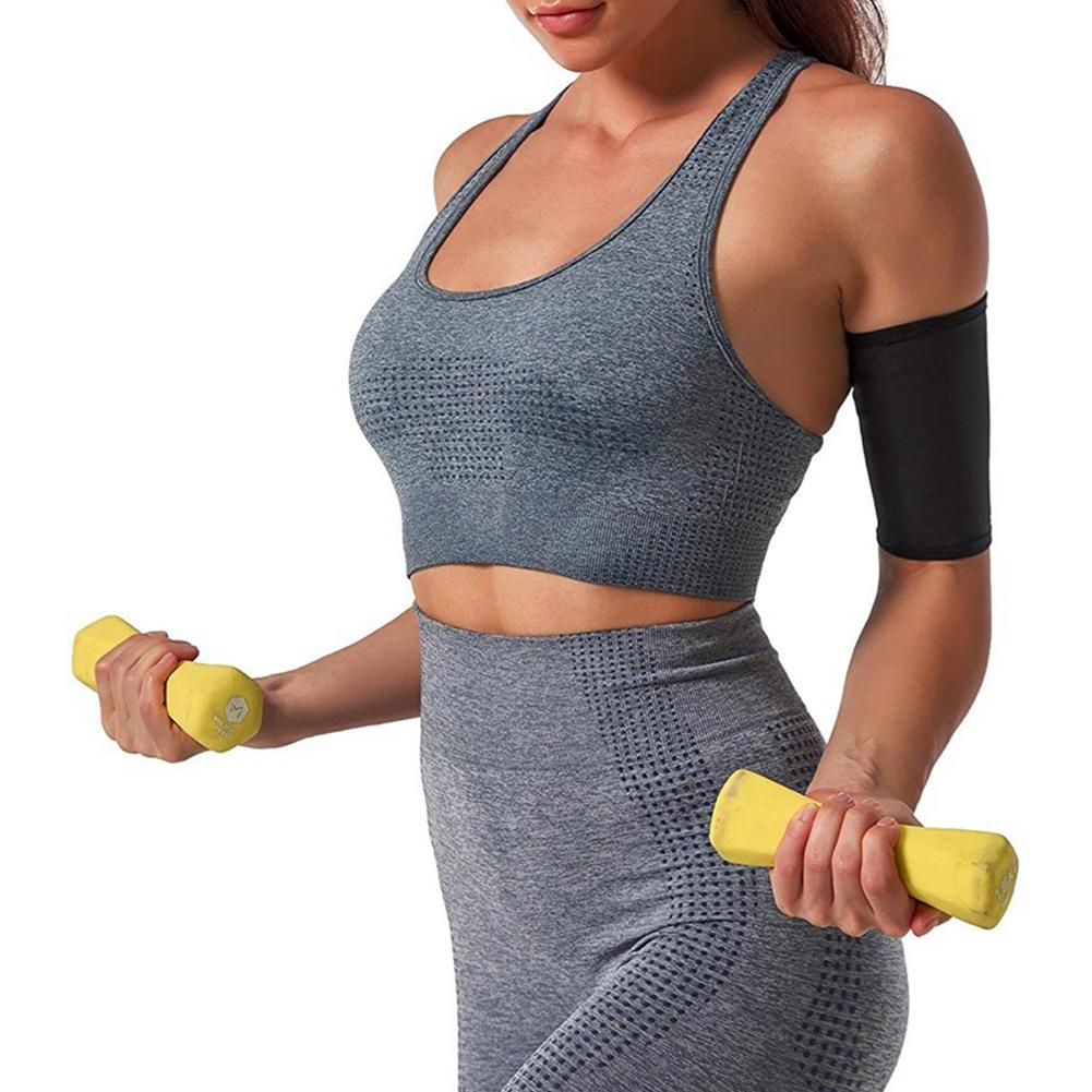 1PC Arm Shaping Burst Sweat Arm Band Fitness Yoga Exercise Band Slimming Sweat Sauna Sleeve Arm Wrap Protector For Women