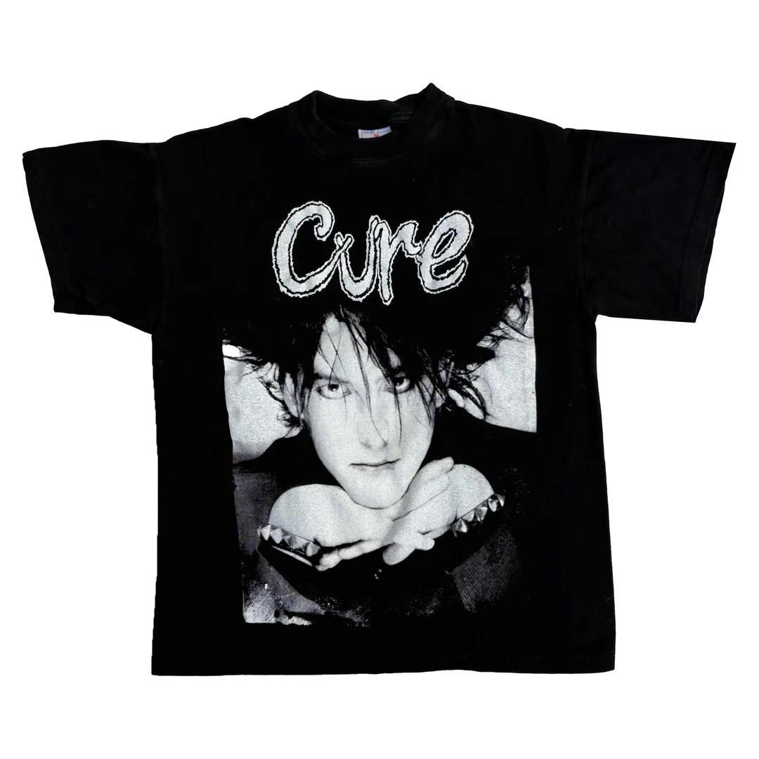 The Cure 1990 90s Vintage Band Concert Tour Robert Smith Graphic Unisex T-Shirt S
