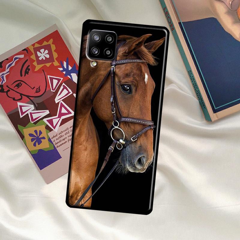 Domineering Cool Horse Case For Samsung Galaxy A06 A16 A56 A36 A26 A54 A34 A14 A52 A32 A12 A13 A33 A53 A15 A35 A55