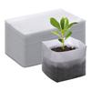 100x Non-woven Fabric Bags Biodegradables Cultivation Growing Bags Seedling Planting Germination Cultivate Pots