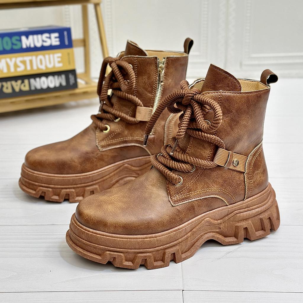 Nejnovější nejprodávanější motocyklové boty britského stylu vysoké retro pánské módní ležérní boty vysoce kvalitní pánská obuv