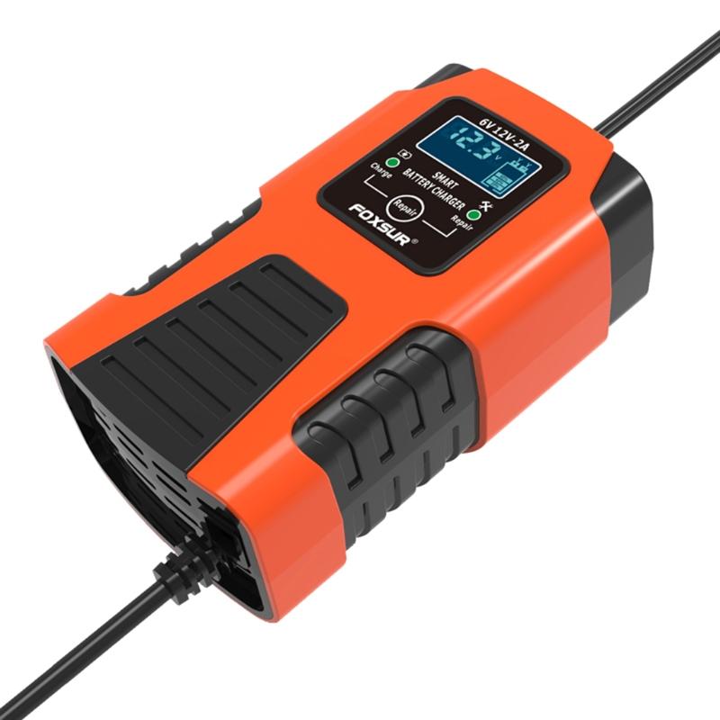 12V 6V Car Motorcycle Jump Starter Portable Maintainer Power Battery Charger