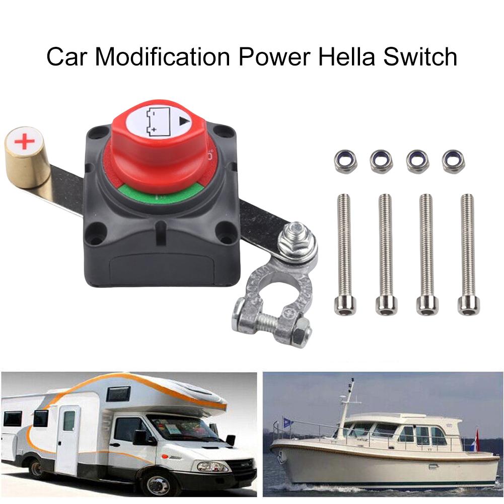 Auto Battery Disconnect Switch On/Off 300A 12-48V Battery Cut Off Switch Marine Battery Switch for Car Truck Boat RV China Mainland