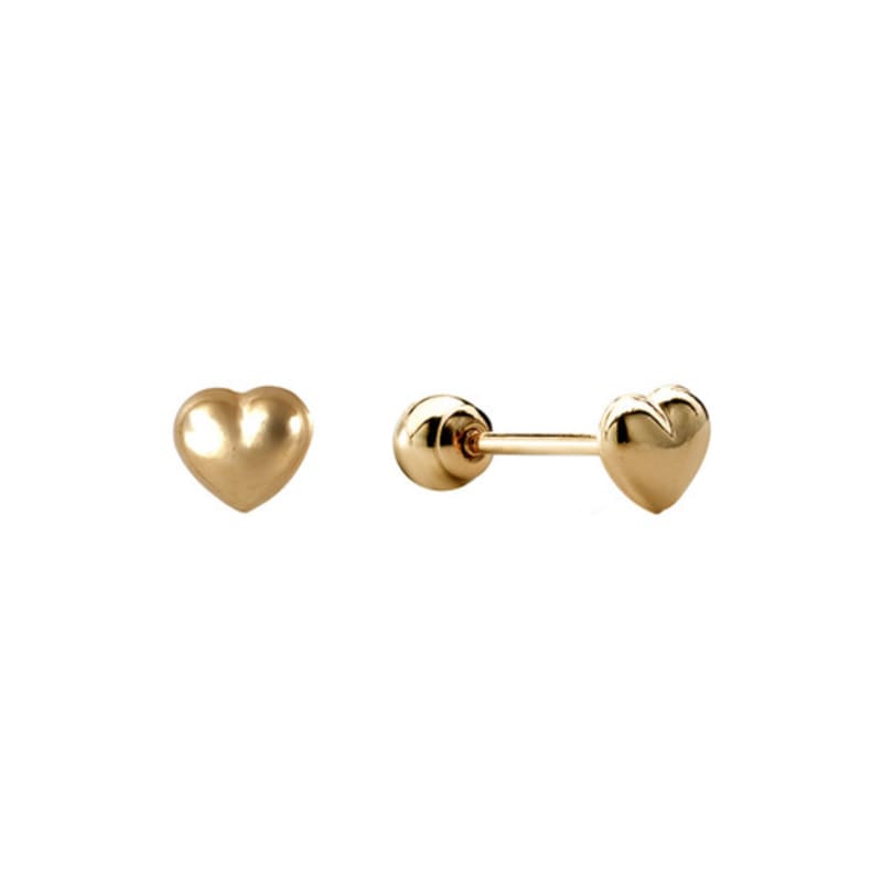Green [10k Gold] Deux.k.38 / Full Heart Piercing