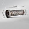 MOKALA SPEED Modified 51mm 60mm Muffler Honeycomb Catalyst Sound Eliminator Motorcycle Exhaust DB Killer
