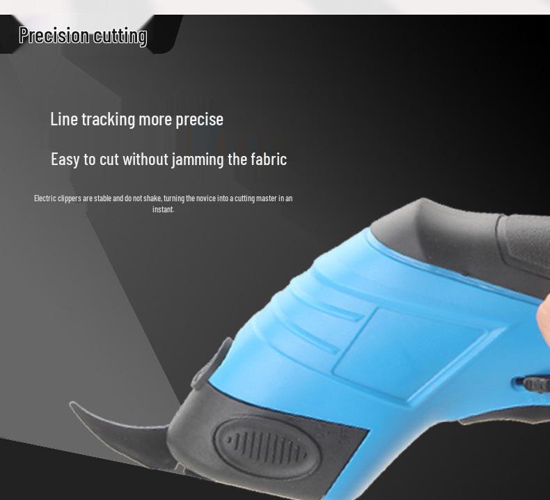 Lithium Rechargeable Electric Fabric Cutting Scissors - Handheld Sewing Shears