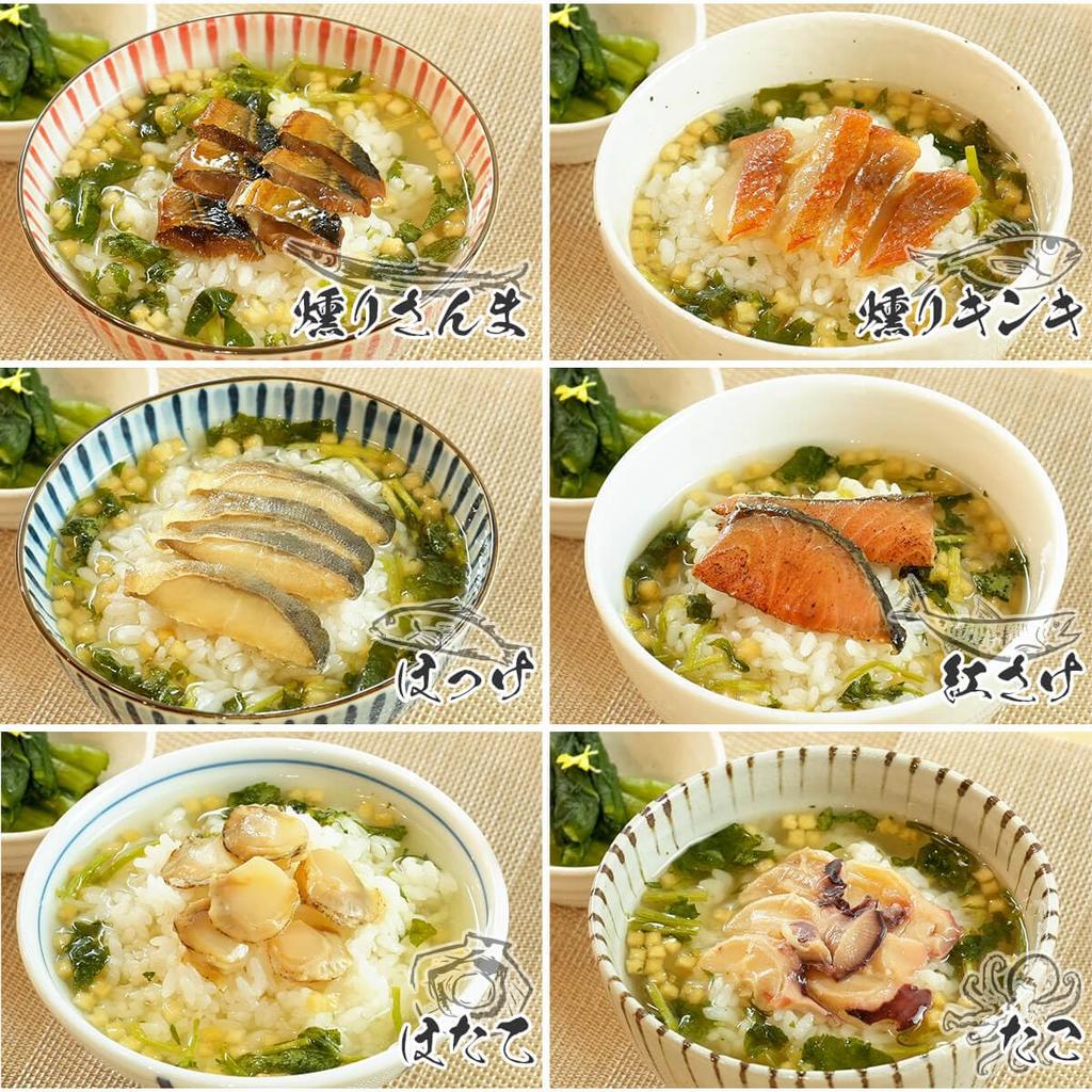 Eemon Hiroba Eemon Ochazuke Gift Golden Dashi Ochazuke 6 Types 6 Meals Assortment Set Mail Order Seafood Ochazuke Set Gourmet Present Room Temperature