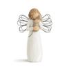 Tree Angels Willow Figurine Embrace Pet Ornament Sculptures Statue Gift Resin