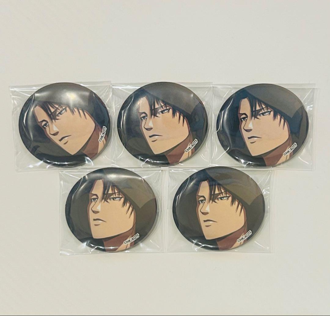 

[USED] Attack on Titan Attack Levi WIT STUDIO wit Can Badge