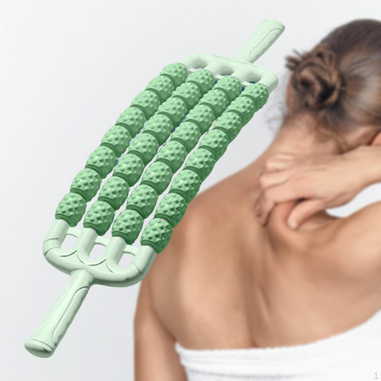 

Compact Four-row Manual Massage Roller for Body, Buttocks