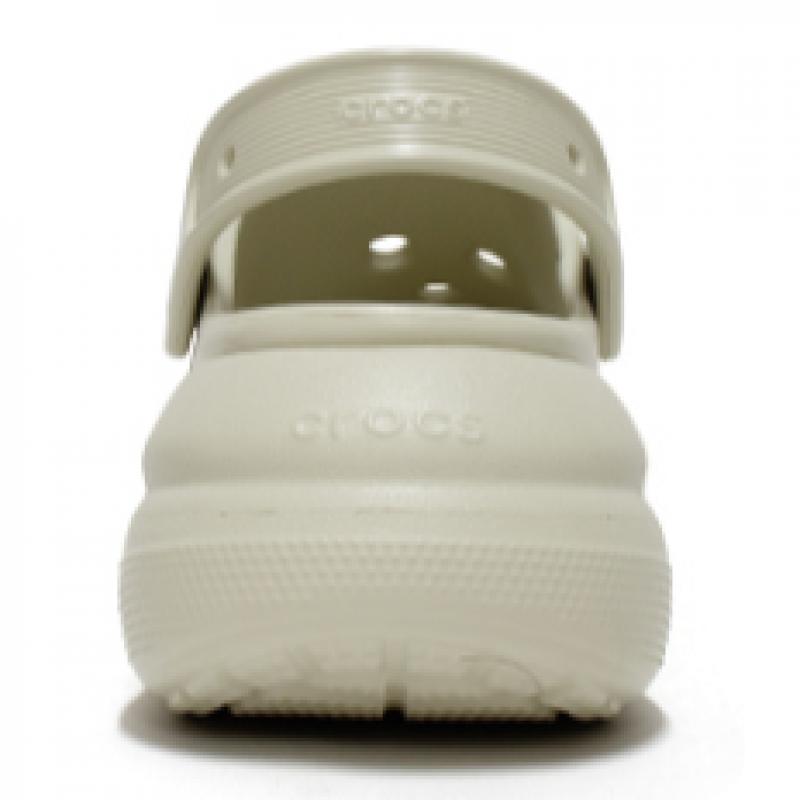 Crocs Classic Crush Platform Common Platform Slippers Bone White 207521 2y2