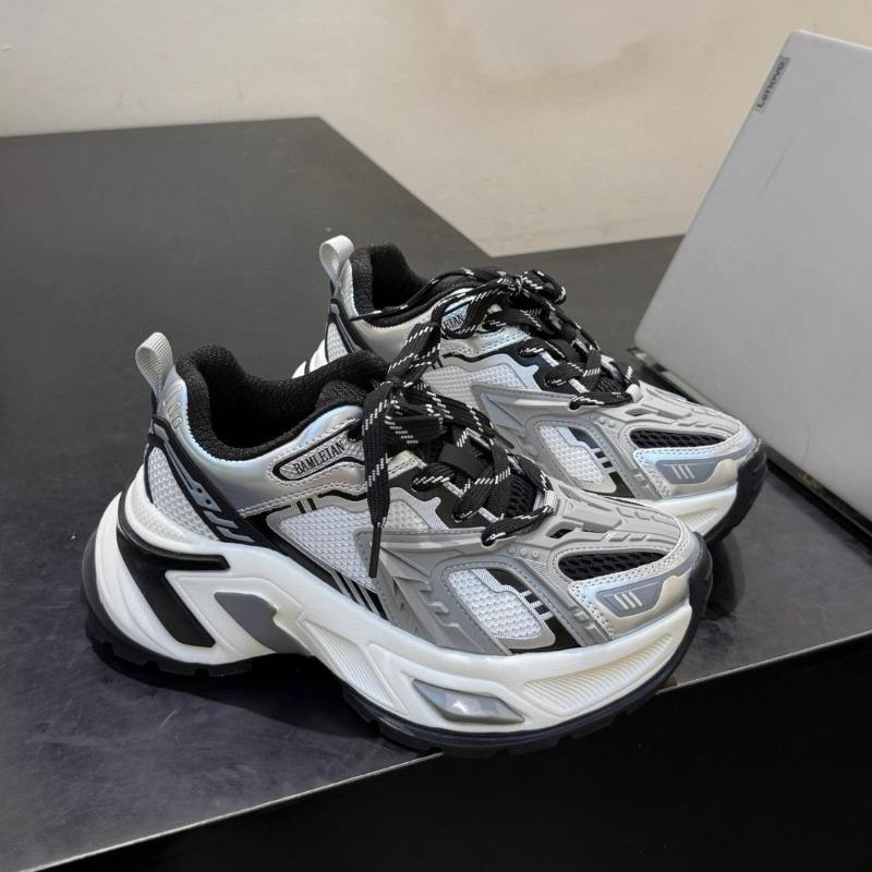 New platform dad shoes women's summer mesh breathable versatile casual sports shoes