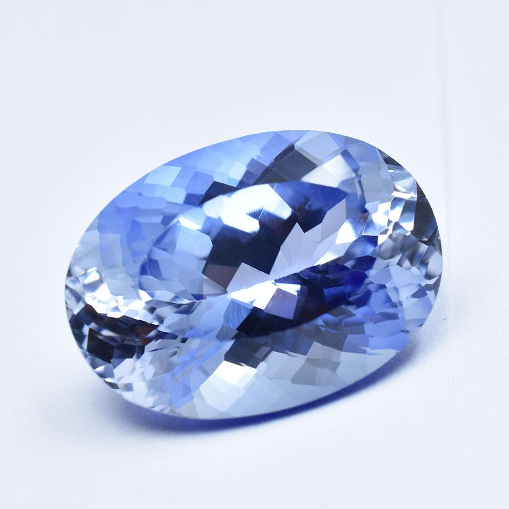 GORGEOUS VVS OVAL HEATED ONLY CEYLON BLUE SAPPHIRE NATURAL 21 Ct Loose Gemstone