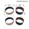 4 Stück Motorrad Gabelbuchse Universal 41mm 43mm 47mm 48mm 49mm Äußere Führungsschienen Oben Unten Vorderer Stoßdämpfer Federung Reparaturteile