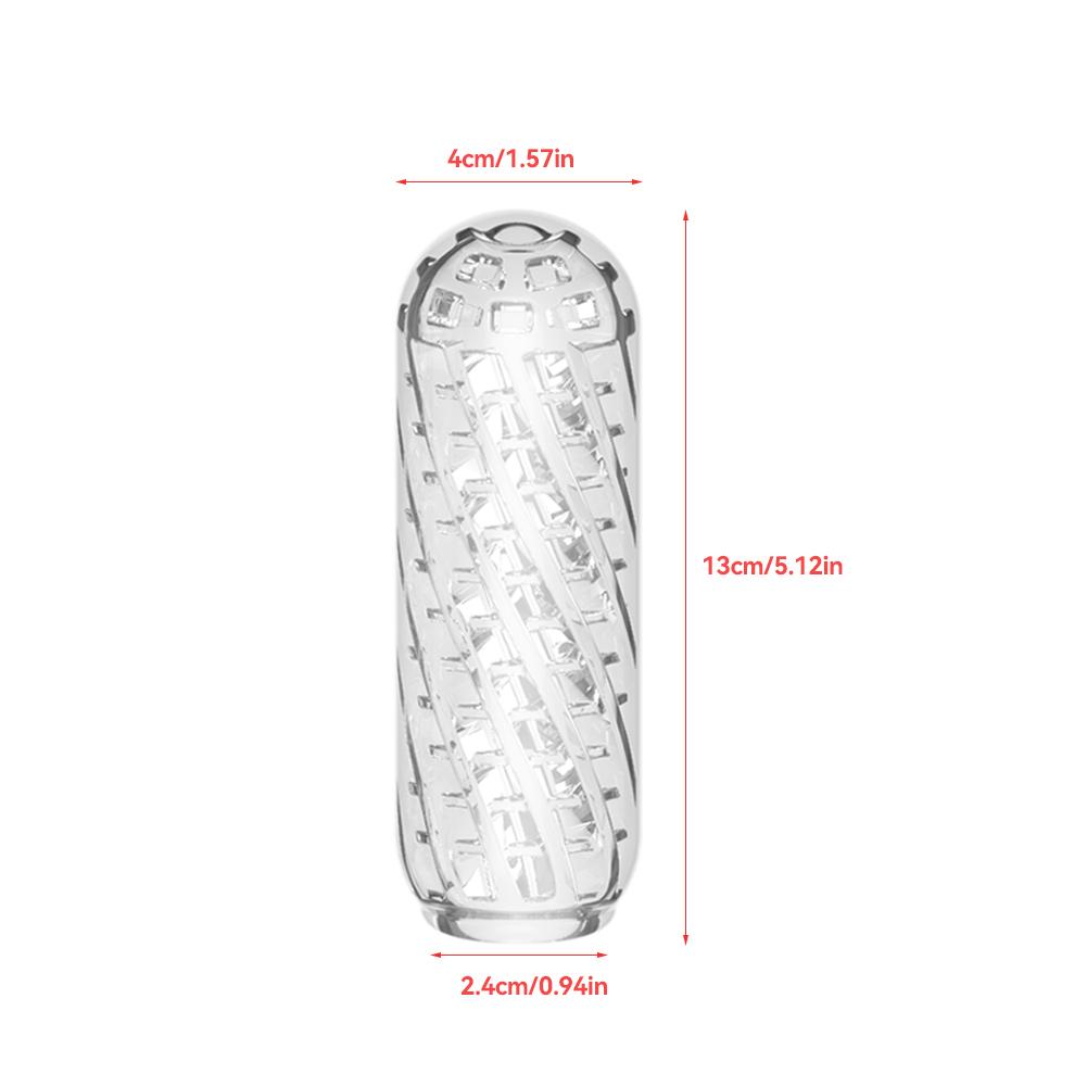 Silicone Penis Masturbation Cup Sleeve for Men Safe Soft Cock Pussy Toys Male Masturbator Sex Toy Trainer