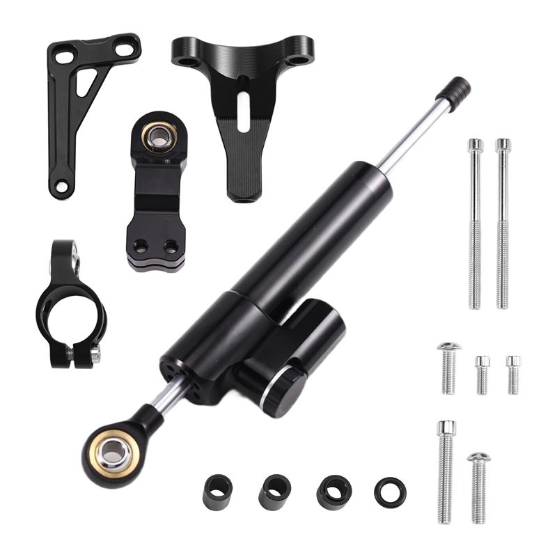 L10A Steering Damper Stabilizer Shock Absorber Direction Mount Bracket Kit For HONDA CB1000R CB 1000R 2018-2024