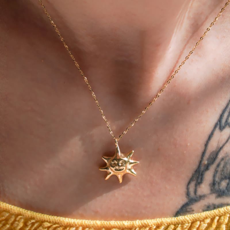 

OVERGREY Дитяче намисто Apollo - Золоте FREE