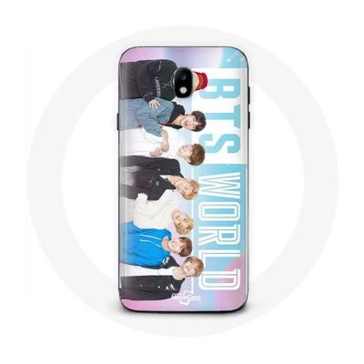 Case - Maniacase - Samsung Galaxy J7 2017 - Silicone - Flexible - BTS WORLD