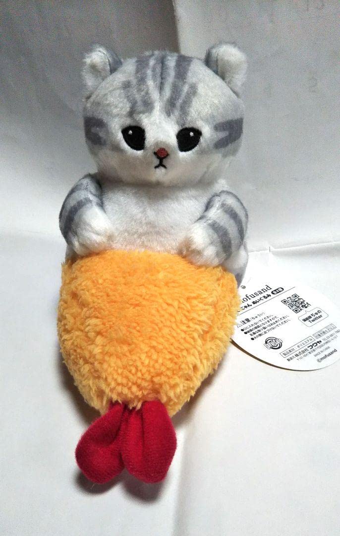 

mofusand stuffed toy cat fried shrimp Ebi-nyan