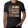 Legends Are Born In May T Shirt Cancer Pride Birthday Gift T-Shirt Blouse Blacks Men's T-shirts