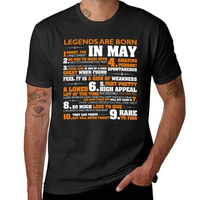 Legends Are Born In May T Shirt Cancer Pride Birthday Gift Tshirt Blouse Blacks Unisexs Tshirts