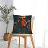 Tung Tung Sahur Cartoon Friends Pillow Case Comfy Pillow Cover For Living Room Chair Retro Trendy Pillowcases