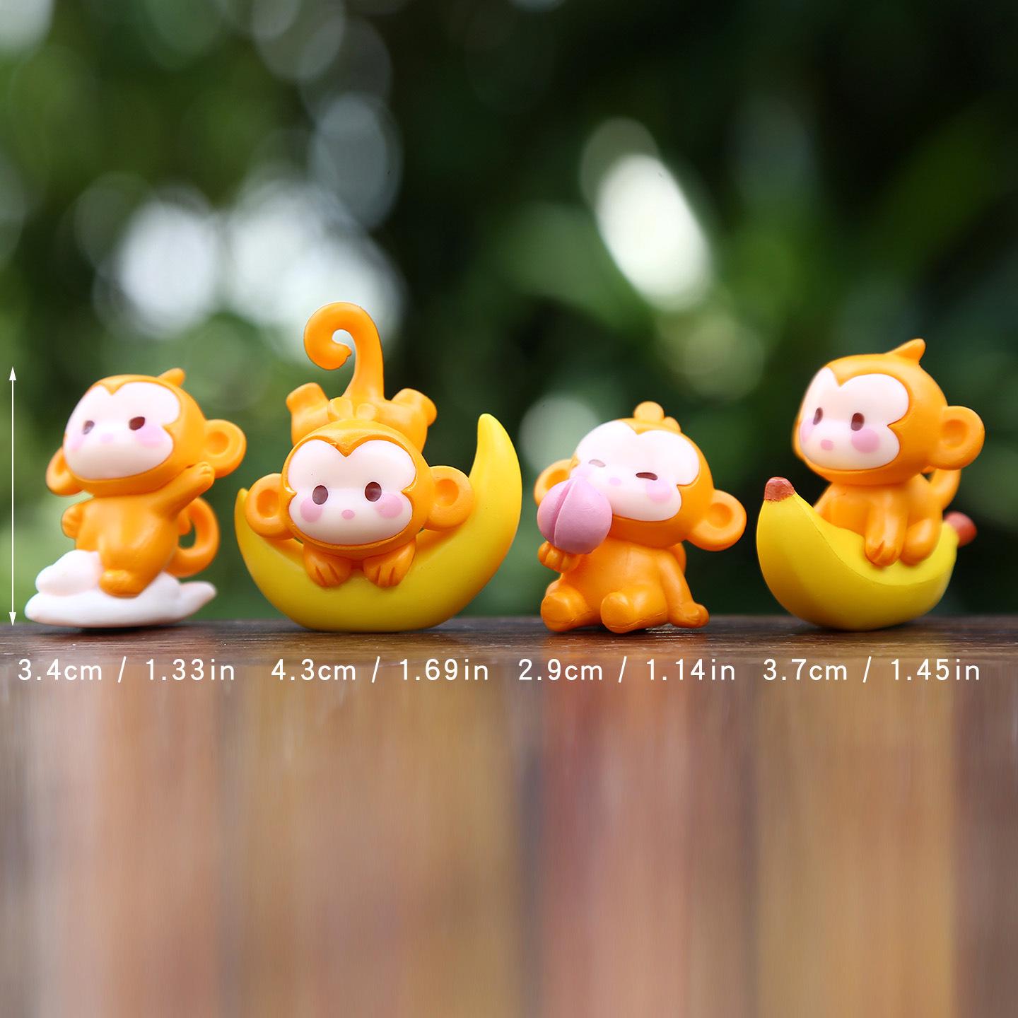 Cute Cartoon Monkey Doll: Moonlit Adventure Blind Box Moon Monkey