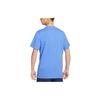 Nike Earth Pattern Logo Print Crew Neck T-Shirt Men Tops Light-Race-Blue DM6332-432