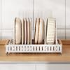 Adjustable Length Kitchen Racks Organizer Expandable Pot Lid Holder Pot Lid Rack  Cooking Space