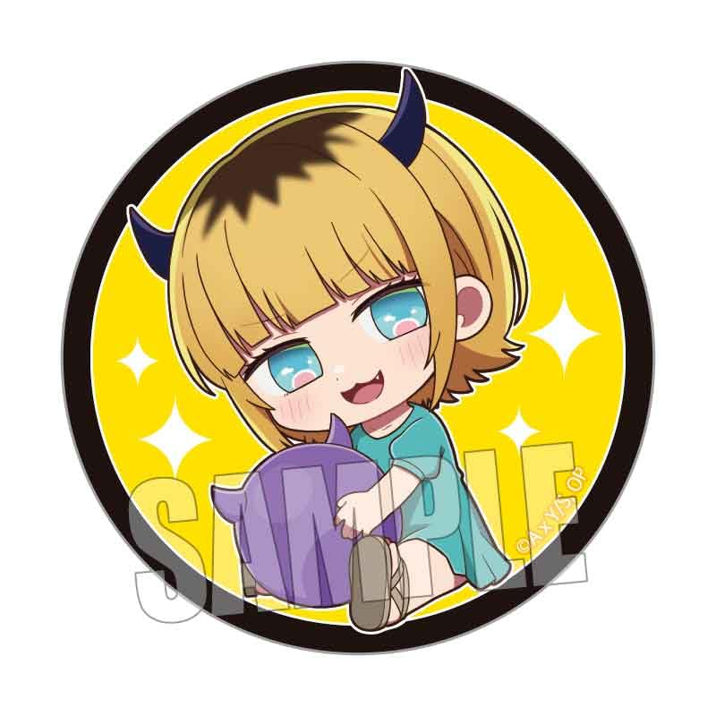 Bellhouse "Oshi no Ko" Trading Can Badge Gyugyutto Season 2 ver. 1 Box, Approx. W57 x H57mm, Tin