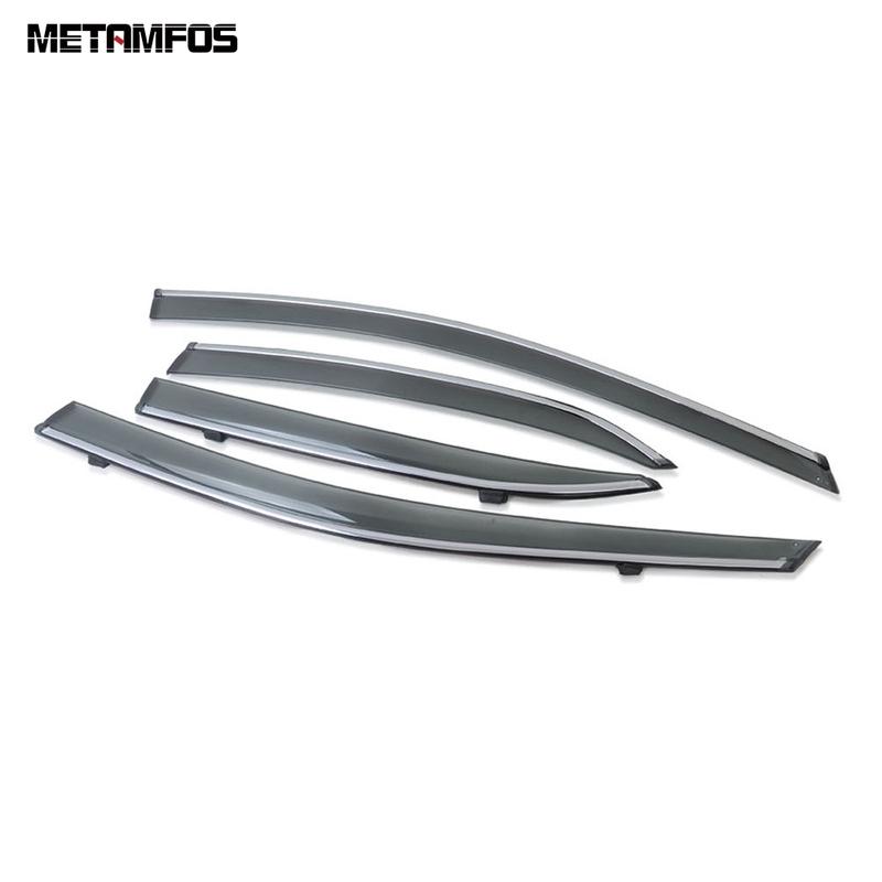 For Toyota Camry 2018-  Window Visor Wind Deflector Sun Shade Rain Guard Shield Awning Shelter Accessories Car Styling