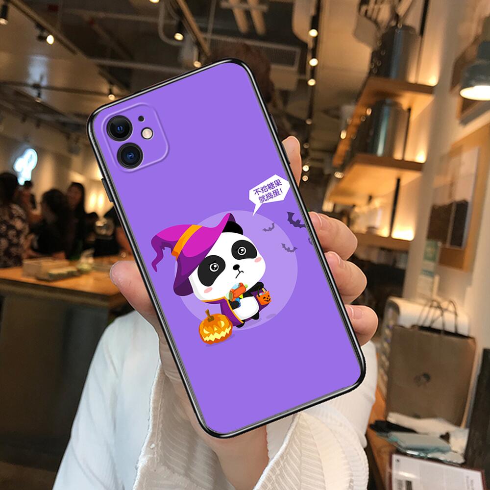Super Cute Panda Phone Cases For Iphone 13 Pro Max Case 12 11 Pro Max 8 PLUS 7PLUS 6S XR X XS 6 Mini Se Mobile Cell
