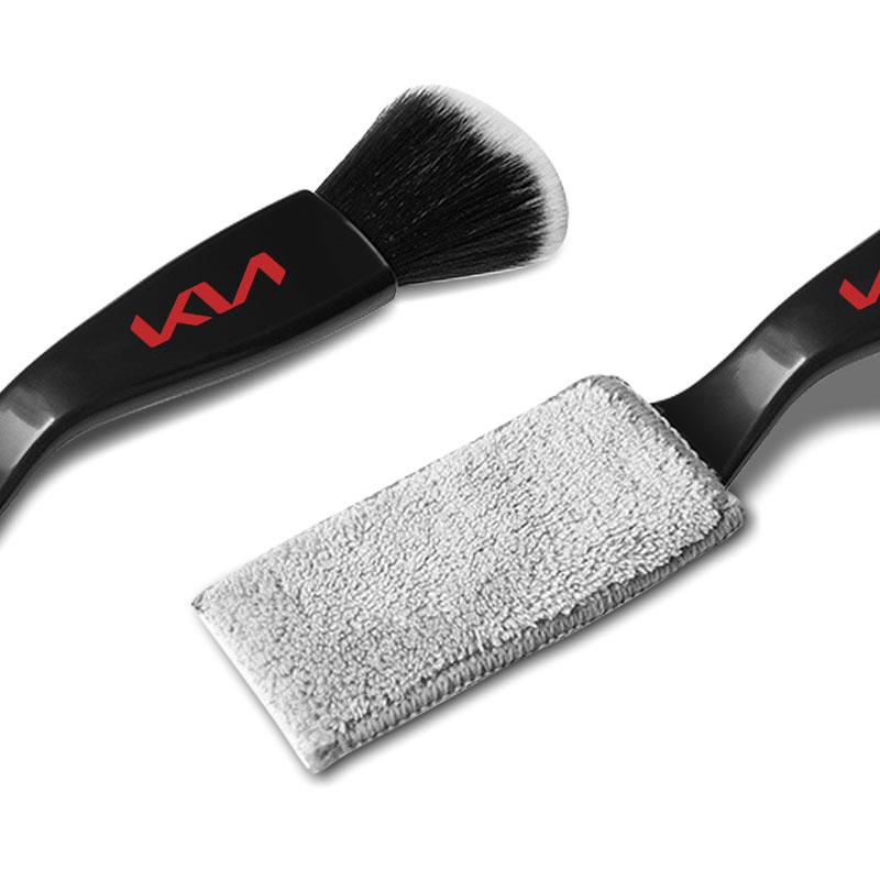 Car Air Conditioner Vent Cleaning Brush Auto Car Accessories For KIA Sportage Rio 3 Soul Optima Ceed Pro K5 K2 Pride