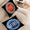 F_Fiats Logo Pillow Gift Home Office Decoration Bedroom Sofa Car Cushion Cover Case 45x45