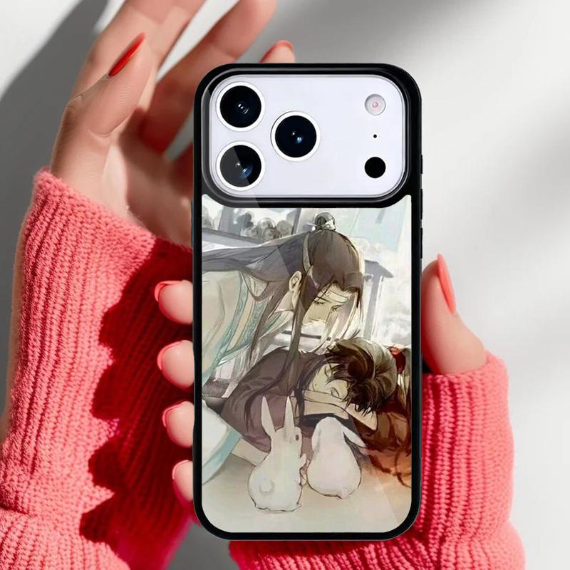 Mo dao Zu shi Painting Phone Case for iPhone 17 Air 16e 15 14 13 Pro Max Back Cover for 12 11 Pro Coque