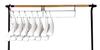 Shinko Hanger (Shinkohanger) Improves Storage Efficiency with a Set of 2 V-Shaped Space Hooks for White Clothes, Clothes, Closet Organization,