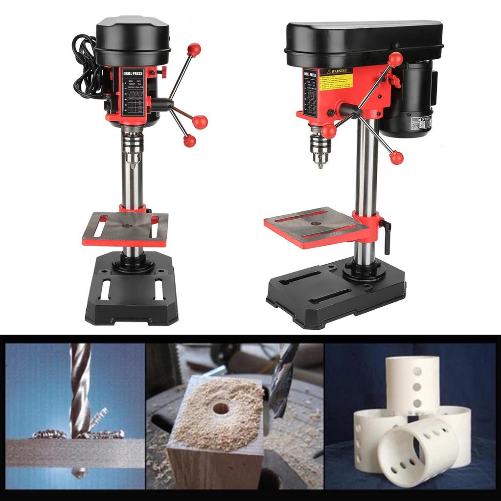 Mini Bench Drill Press Stand Workbench Mounted 350W 5 Speed 50mm