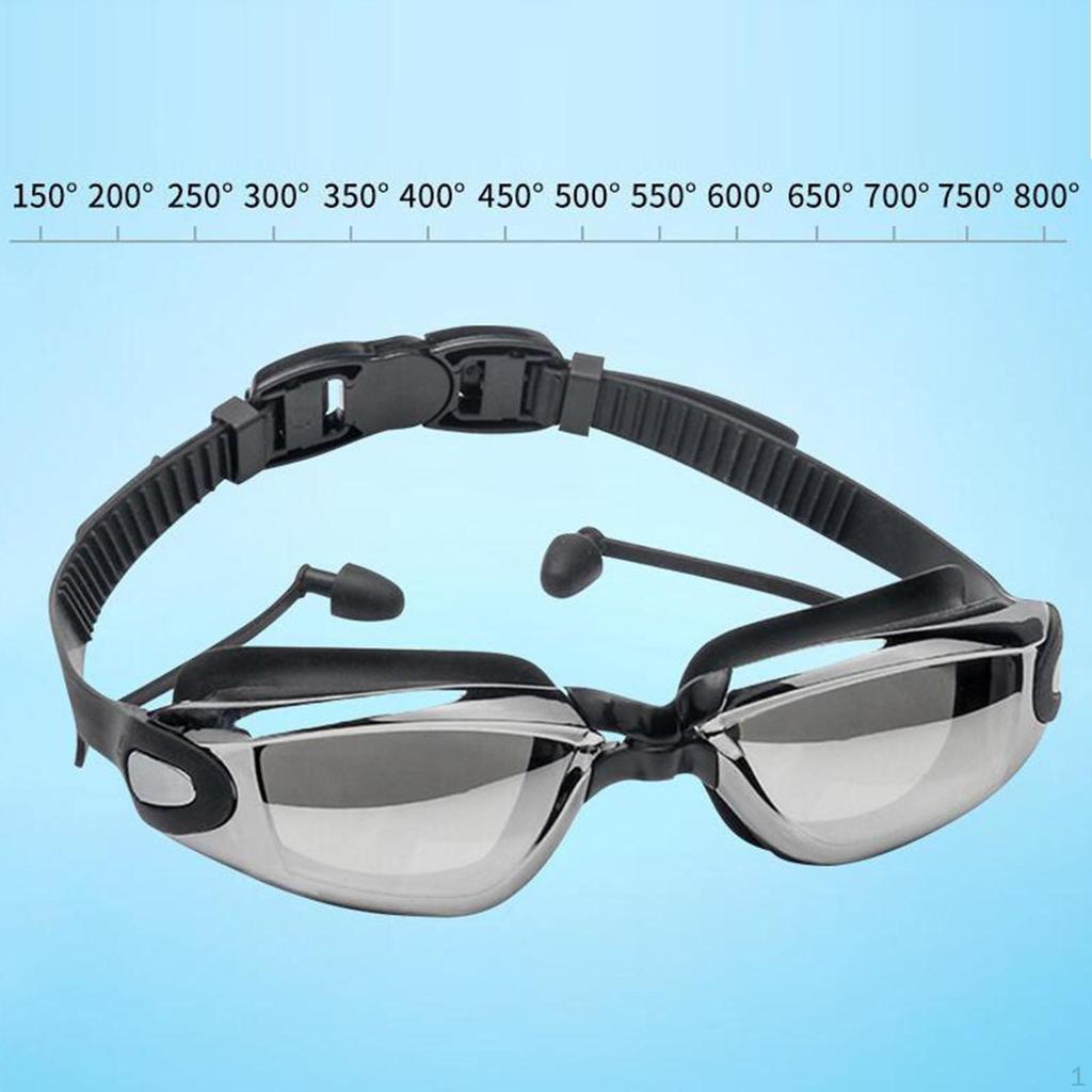 Swimming Goggles No Leaking Portable Water Resistant Clear View Swim Eyewear