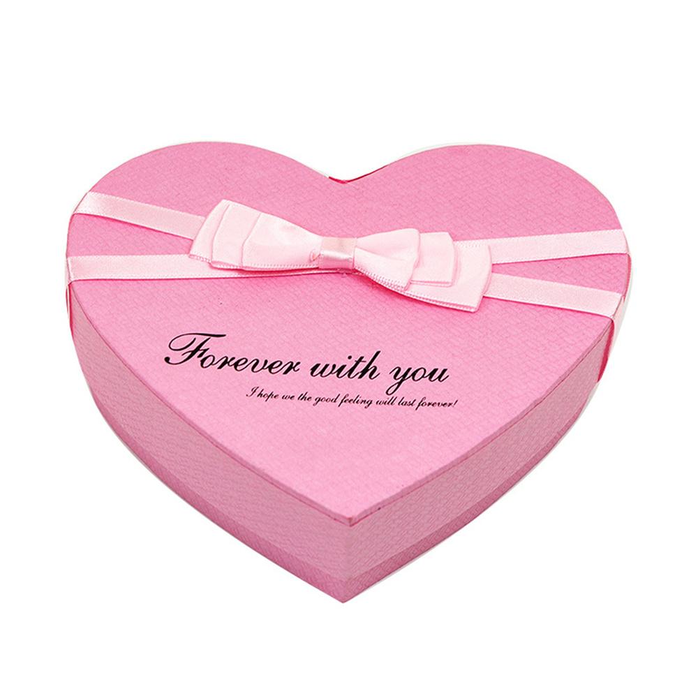 Festival Heart-shaped Box Soap Flower Valentines Day Gift Bears Bouquet Colorful Wedding Decoration Gift For Wedding Favors Home