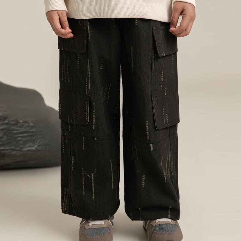 Youyou Boys' Two-Way Wear Trendy Cargo Pants