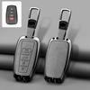 Zinc Alloy Leather Car Key Cover Housing Key Fob For Toyota Prius Camry Corolla C-Hr Chr Rav4 Land Cruiser Prado Key Fob