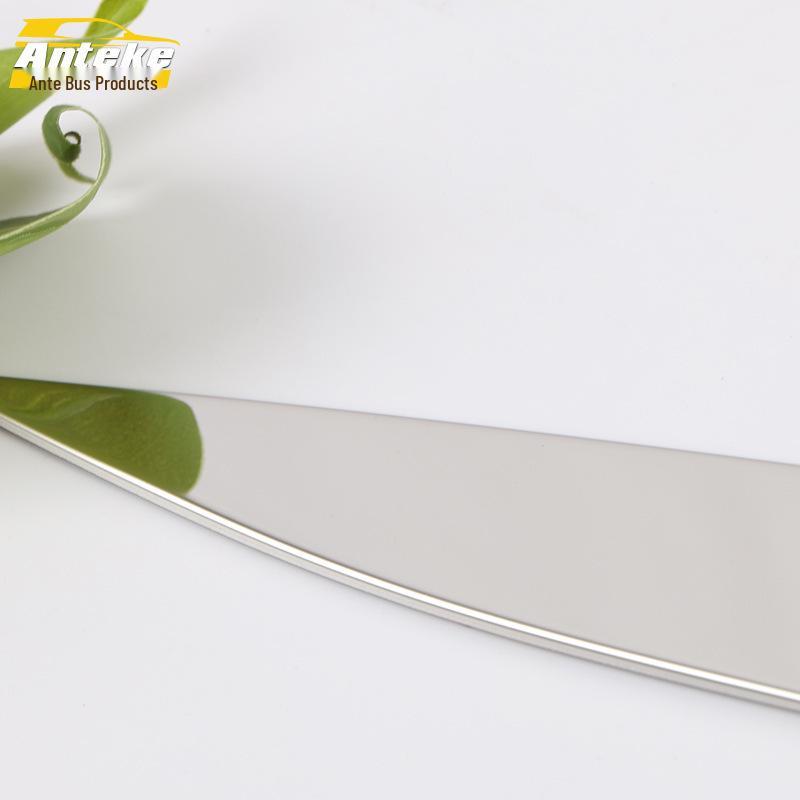 Applicable for 2019 Enjoy Bumper Trim: Rear Trunk Protective Bright Strip Decorative Sticker Accessory.